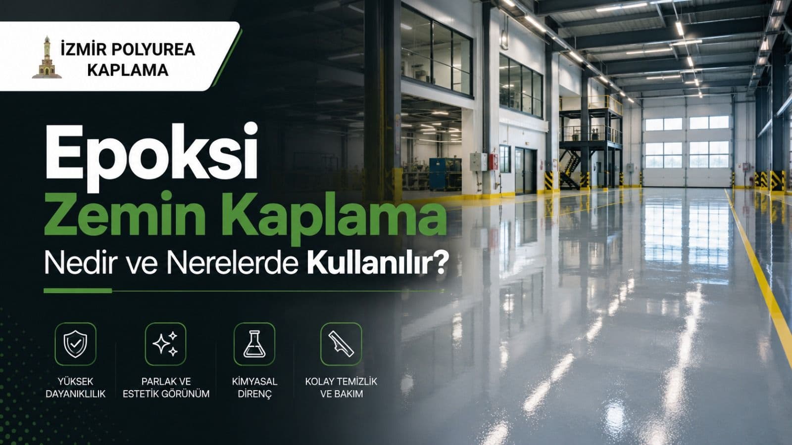 Epoksi zemin kaplama nedir ve nerelerde kullanılır konulu blog kapak görseli