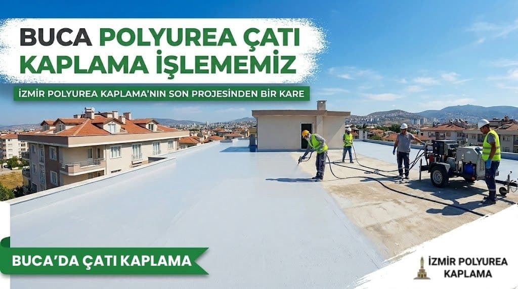 Buca Polyurea Çatı Kaplama İşlememiz | Gerçek Uygulama